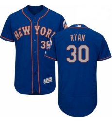 Mens Majestic New York Mets 30 Nolan Ryan RoyalGray Alternate Flex Base Authentic Collection MLB Jersey Mens Majestic New York Mets 30 Nolan Ryan RoyalGray Alternate Flex Base Authentic Collection MLB Jersey