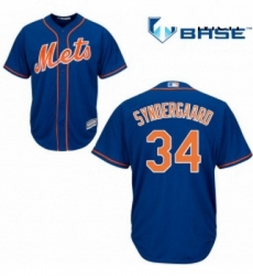 Mens Majestic New York Mets 34 Noah Syndergaard Replica Royal Blue Alternate Home Cool Base MLB Jersey Mens Majestic New York Mets 34 Noah Syndergaard Replica Royal Blue Alternate Home Cool Base MLB Jersey