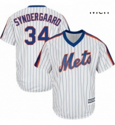 Mens Majestic New York Mets 34 Noah Syndergaard Replica White Alternate Cool Base MLB Jersey Mens Majestic New York Mets 34 Noah Syndergaard Replica White Alternate Cool Base MLB Jersey