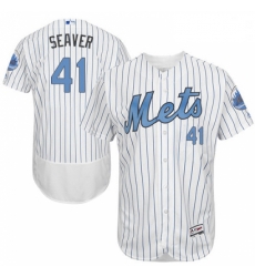 Mens Majestic New York Mets 41 Tom Seaver Authentic White 2016 Fathers Day Fashion Flex Base MLB Jersey Mens Majestic New York Mets 41 Tom Seaver Authentic White 2016 Fathers Day Fashion Flex Base MLB Jersey