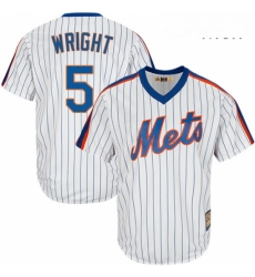 Mens Majestic New York Mets 5 David Wright Replica White Cooperstown MLB Jersey Mens Majestic New York Mets 5 David Wright Replica White Cooperstown MLB Jersey