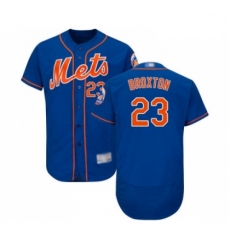 Mens New York Mets 23 Keon Broxton Royal Blue Alternate Flex Base Authentic Collection Baseball Jersey Mens New York Mets 23 Keon Broxton Royal Blue Alternate Flex Base Authentic Collection Baseball Jersey