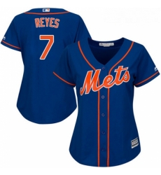 Womens Majestic New York Mets 7 Jose Reyes Authentic Royal Blue Alternate Home Cool Base MLB Jersey Womens Majestic New York Mets 7 Jose Reyes Authentic Royal Blue Alternate Home Cool Base MLB Jersey