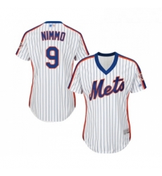 Womens New York Mets 9 Brandon Nimmo Authentic White Alternate Cool Base Baseball Jersey Womens New York Mets 9 Brandon Nimmo Authentic White Alternate Cool Base Baseball Jersey