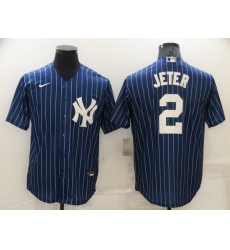 Men New York Yankees 2 Derek Jeter Navy Cool Base MLB Jersey Men New York Yankees 2 Derek Jeter Navy Cool Base MLB Jersey