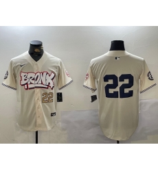 Men New York Yankees 22 Juan Soto Cream Bronx Graffiti V2 Vapor Limited Stitched Baseball Jersey 1 Men New York Yankees 22 Juan Soto Cream Bronx Graffiti V2 Vapor Limited Stitched Baseball Jersey 1