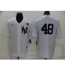 Men New York Yankees 48 Anthony Rizzo White Cool Base Stitched Baseball Jerseys Men New York Yankees 48 Anthony Rizzo White Cool Base Stitched Baseball Jerseys