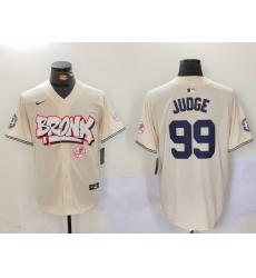 Men New York Yankees 99 Aaron Judge Cream The Bronx Graffiti V2 Vapor Limited Stitched Baseball Jersey 3 Men New York Yankees 99 Aaron Judge Cream The Bronx Graffiti V2 Vapor Limited Stitched Baseball Jersey 3