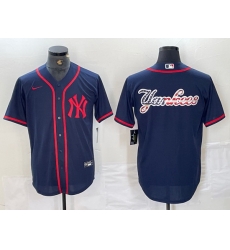 Men New York Yankees Big LOGO Navy Cool Base Stitched Baseball Jersey 20 Men New York Yankees Big LOGO Navy Cool Base Stitched Baseball Jersey 20
