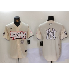 Men New York Yankees Blank Cream The Bronx Graffiti V2 Vapor Limited Stitched Baseball Jersey 2 207 Men New York Yankees Blank Cream The Bronx Graffiti V2 Vapor Limited Stitched Baseball Jersey 2 207