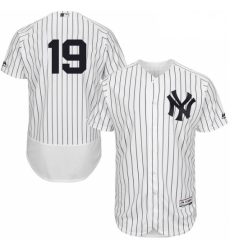 Mens Majestic New York Yankees 19 Masahiro Tanaka White Home Flex Base Authentic Collection MLB Jersey Mens Majestic New York Yankees 19 Masahiro Tanaka White Home Flex Base Authentic Collection MLB Jersey