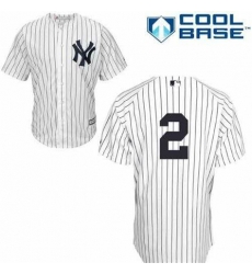 Mens Majestic New York Yankees 2 Derek Jeter No Name On Back MLB Jersey Mens Majestic New York Yankees 2 Derek Jeter No Name On Back MLB Jersey