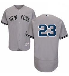 Mens Majestic New York Yankees 23 Don Mattingly Grey Road Flex Base Authentic Collection MLB Jersey Mens Majestic New York Yankees 23 Don Mattingly Grey Road Flex Base Authentic Collection MLB Jersey