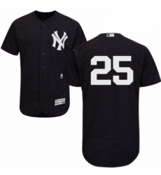 Mens Majestic New York Yankees 25 Gleyber Torres Navy Blue Alternate Flex Base Authentic Collection MLB Jersey Mens Majestic New York Yankees 25 Gleyber Torres Navy Blue Alternate Flex Base Authentic Collection MLB Jersey