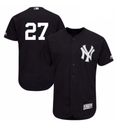 Mens Majestic New York Yankees 27 Giancarlo Stanton Navy Blue Flexbase Authentic Collection MLB Jersey Mens Majestic New York Yankees 27 Giancarlo Stanton Navy Blue Flexbase Authentic Collection MLB Jersey