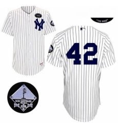 Mens Majestic New York Yankees 42 Mariano Rivera Authentic White GMS The Boss MLB Jersey Mens Majestic New York Yankees 42 Mariano Rivera Authentic White GMS The Boss MLB Jersey