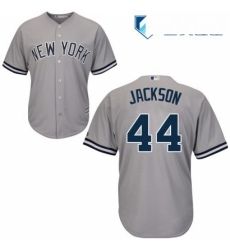 Mens Majestic New York Yankees 44 Reggie Jackson Replica Grey Road MLB Jersey Mens Majestic New York Yankees 44 Reggie Jackson Replica Grey Road MLB Jersey