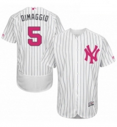 Mens Majestic New York Yankees 5 Joe DiMaggio Authentic White 2016 Mothers Day Fashion Flex Base MLB Jersey Mens Majestic New York Yankees 5 Joe DiMaggio Authentic White 2016 Mothers Day Fashion Flex Base MLB Jersey