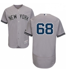Mens Majestic New York Yankees 68 Dellin Betances Grey Road Flex Base Authentic Collection MLB Jersey Mens Majestic New York Yankees 68 Dellin Betances Grey Road Flex Base Authentic Collection MLB Jersey