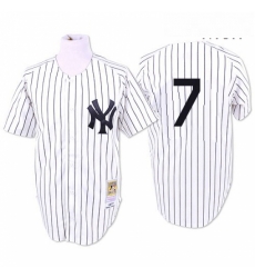 Mens Mitchell and Ness 1951 New York Yankees 7 Mickey Mantle Replica White Throwback MLB Jersey Mens Mitchell and Ness 1951 New York Yankees 7 Mickey Mantle Replica White Throwback MLB Jersey