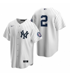 Mens Nike New York Yankees 2 Derek Jeter White 2020 Hall of Fame Induction Stitched Baseball Jerse Mens Nike New York Yankees 2 Derek Jeter White 2020 Hall of Fame Induction Stitched Baseball Jerse