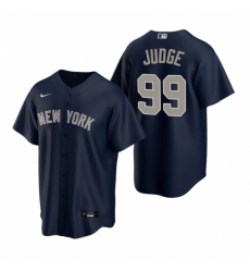 Mens Nike New York Yankees 99 Aaron Judge Navy Alternate Stitched Baseball Jerse Mens Nike New York Yankees 99 Aaron Judge Navy Alternate Stitched Baseball Jerse