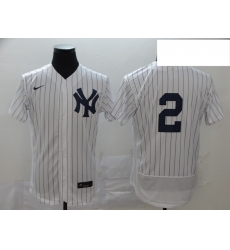 Yankees 2 Derek Jeter White 2020 Nike Flexbase Jersey Yankees 2 Derek Jeter White 2020 Nike Flexbase Jersey