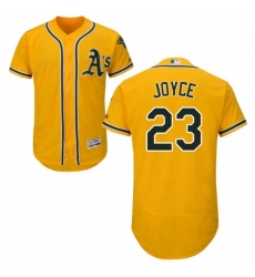Mens Majestic Oakland Athletics 23 Matt Joyce Gold Flexbase Authentic Collection MLB Jersey Mens Majestic Oakland Athletics 23 Matt Joyce Gold Flexbase Authentic Collection MLB Jersey