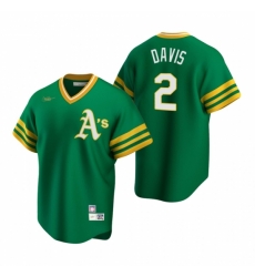 Mens Nike Oakland Athletics 2 Khris Davis Kelly Green Cooperstown Collection Road Stitched Baseball Jersey Mens Nike Oakland Athletics 2 Khris Davis Kelly Green Cooperstown Collection Road Stitched Baseball Jersey