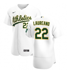 Oakland Athletics 22 Ramon Laureano Men Nike White Home 2020 Authentic Player MLB Jersey Oakland Athletics 22 Ramon Laureano Men Nike White Home 2020 Authentic Player MLB Jersey