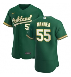 Oakland Athletics 55 Sean Manaea Men Nike Kelly Green Alternate 2020 Authentic Player MLB Jersey Oakland Athletics 55 Sean Manaea Men Nike Kelly Green Alternate 2020 Authentic Player MLB Jersey