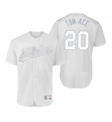 Oakland Athletics Mark Canha Tom Ace White 2019 Players Weekend MLB Jersey Oakland Athletics Mark Canha Tom Ace White 2019 Players Weekend MLB Jersey
