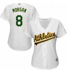 Womens Majestic Oakland Athletics 8 Joe Morgan Replica White Home Cool Base MLB Jersey Womens Majestic Oakland Athletics 8 Joe Morgan Replica White Home Cool Base MLB Jersey