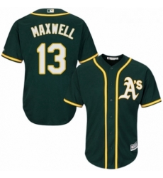Youth Majestic Oakland Athletics 13 Bruce Maxwell Replica Green Alternate 1 Cool Base MLB Jersey Youth Majestic Oakland Athletics 13 Bruce Maxwell Replica Green Alternate 1 Cool Base MLB Jersey