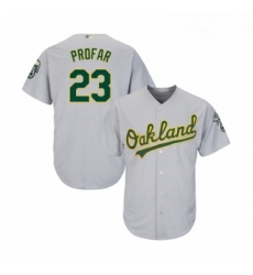 Youth Oakland Athletics 23 Jurickson Profar Authentic Grey Road Cool Base Baseball Jersey Youth Oakland Athletics 23 Jurickson Profar Authentic Grey Road Cool Base Baseball Jersey