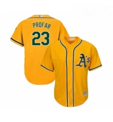 Youth Oakland Athletics 23 Jurickson Profar Replica Gold Alternate 2 Cool Base Baseball Jersey Youth Oakland Athletics 23 Jurickson Profar Replica Gold Alternate 2 Cool Base Baseball Jersey