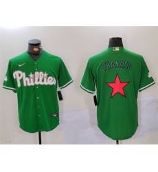 Men Philadelphia Phillies Phanatic Green Cool Base Stitched Jersey 1 Men Philadelphia Phillies Phanatic Green Cool Base Stitched Jersey 1