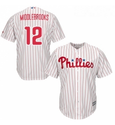 Youth Majestic Philadelphia Phillies 12 Will Middlebrooks Authentic WhiteRed Strip Home Cool Base MLB Jersey Youth Majestic Philadelphia Phillies 12 Will Middlebrooks Authentic WhiteRed Strip Home Cool Base MLB Jersey