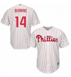 Youth Majestic Philadelphia Phillies 14 Jim Bunning Replica WhiteRed Strip Home Cool Base MLB Jersey Youth Majestic Philadelphia Phillies 14 Jim Bunning Replica WhiteRed Strip Home Cool Base MLB Jersey