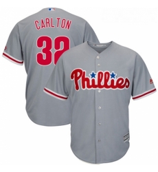 Youth Majestic Philadelphia Phillies 32 Steve Carlton Authentic Grey Road Cool Base MLB Jersey Youth Majestic Philadelphia Phillies 32 Steve Carlton Authentic Grey Road Cool Base MLB Jersey