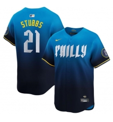 Youth Philadelphia Phillies 21 Garrett Stubbs Blue 2024 City Connect Limited Stitched Baseball Jersey Youth Philadelphia Phillies 21 Garrett Stubbs Blue 2024 City Connect Limited Stitched Baseball Jersey
