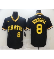 Men Nike Pittsburgh Pirates 8 Willie Stargell Black Mesh Batting Practice Throwback Nike Jersey Men Nike Pittsburgh Pirates 8 Willie Stargell Black Mesh Batting Practice Throwback Nike Jersey