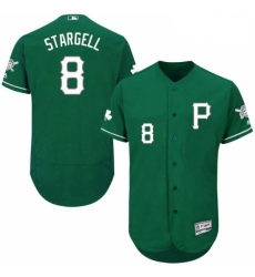 Mens Majestic Pittsburgh Pirates 8 Willie Stargell Green Celtic Flexbase Authentic Collection MLB Jersey Mens Majestic Pittsburgh Pirates 8 Willie Stargell Green Celtic Flexbase Authentic Collection MLB Jersey