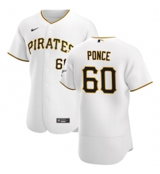 Pittsburgh Pirates 60 Cody Ponce Men Nike White Home 2020 Authentic Player MLB Jersey Pittsburgh Pirates 60 Cody Ponce Men Nike White Home 2020 Authentic Player MLB Jersey