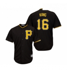 Youth Pittsburgh Pirates 16 Jung ho Kang Authentic Black Alternate Cool Base Baseball Jersey Youth Pittsburgh Pirates 16 Jung ho Kang Authentic Black Alternate Cool Base Baseball Jersey