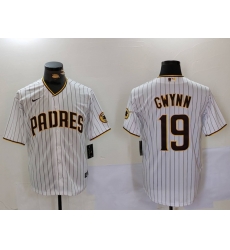 Men San Diego Padres 19 Tony Gwynn White Cool Base Stitched Baseball Jersey 1 Men San Diego Padres 19 Tony Gwynn White Cool Base Stitched Baseball Jersey 1