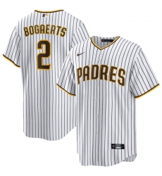 Men San Diego Padres 2 Xander Bogaerts White Cool Base Stitched Baseball Jersey Men San Diego Padres 2 Xander Bogaerts White Cool Base Stitched Baseball Jersey