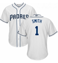 Youth Majestic San Diego Padres 1 Ozzie Smith Authentic White Home Cool Base MLB Jersey Youth Majestic San Diego Padres 1 Ozzie Smith Authentic White Home Cool Base MLB Jersey