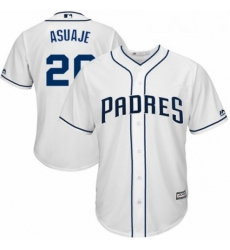 Youth Majestic San Diego Padres 20 Carlos Asuaje Replica White Home Cool Base MLB Jersey Youth Majestic San Diego Padres 20 Carlos Asuaje Replica White Home Cool Base MLB Jersey