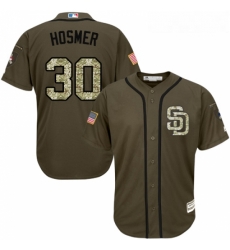 Youth Majestic San Diego Padres 30 Eric Hosmer Authentic Green Salute to Service Cool Base MLB Jersey Youth Majestic San Diego Padres 30 Eric Hosmer Authentic Green Salute to Service Cool Base MLB Jersey